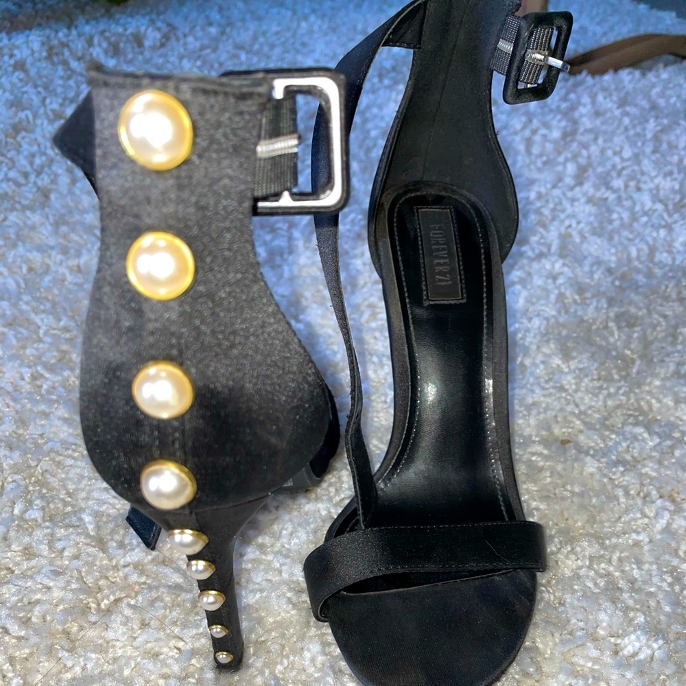 Black heels